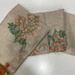 Soft off white muga cotton saree with floral weavings