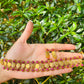 Vintage coin choker with stone detailing on double side