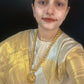 Mul tissue Raga saree - Gold and Silver