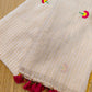 Zari checks cotton saree with embroidery
