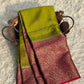 Semi Banarasi warm silk Contrast