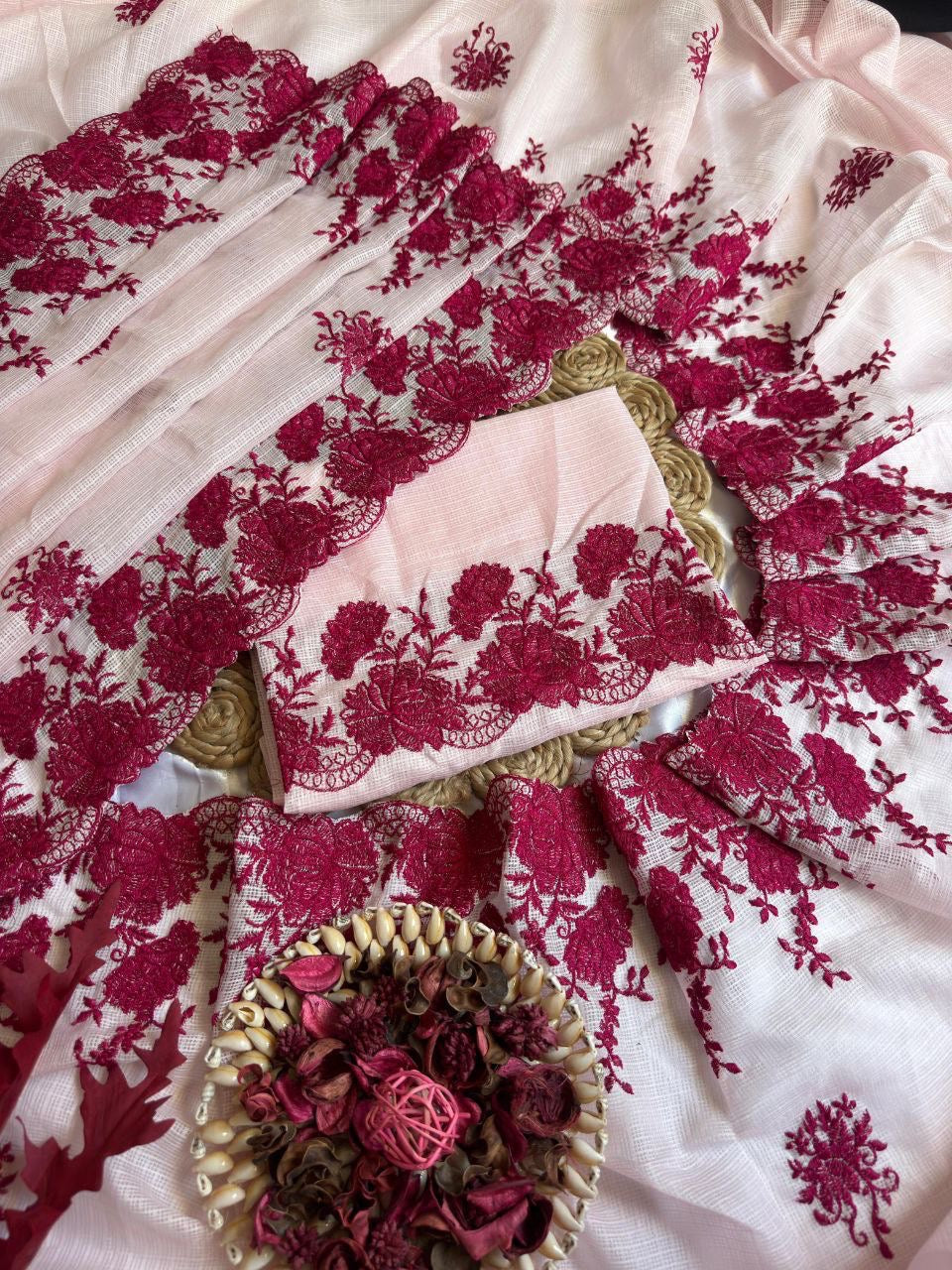 Kota floral saree