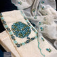 Kota embroidered unstitched Salwar set