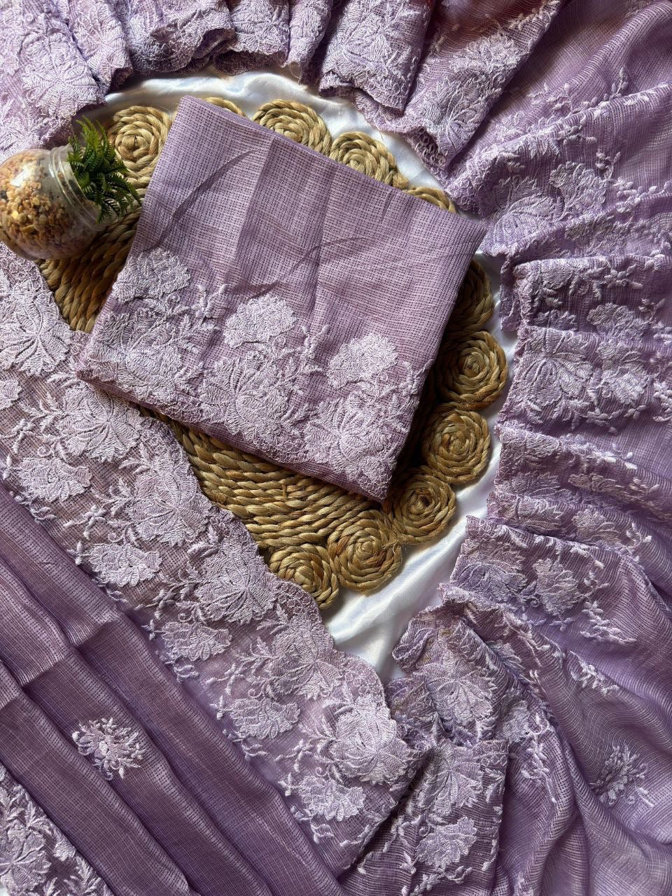 Kota floral saree