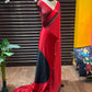 Semi gajji silk saree with running blouse
