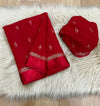 Viscous georgette with sequins buttas
