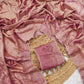 Premium space silk saree with cutdana work