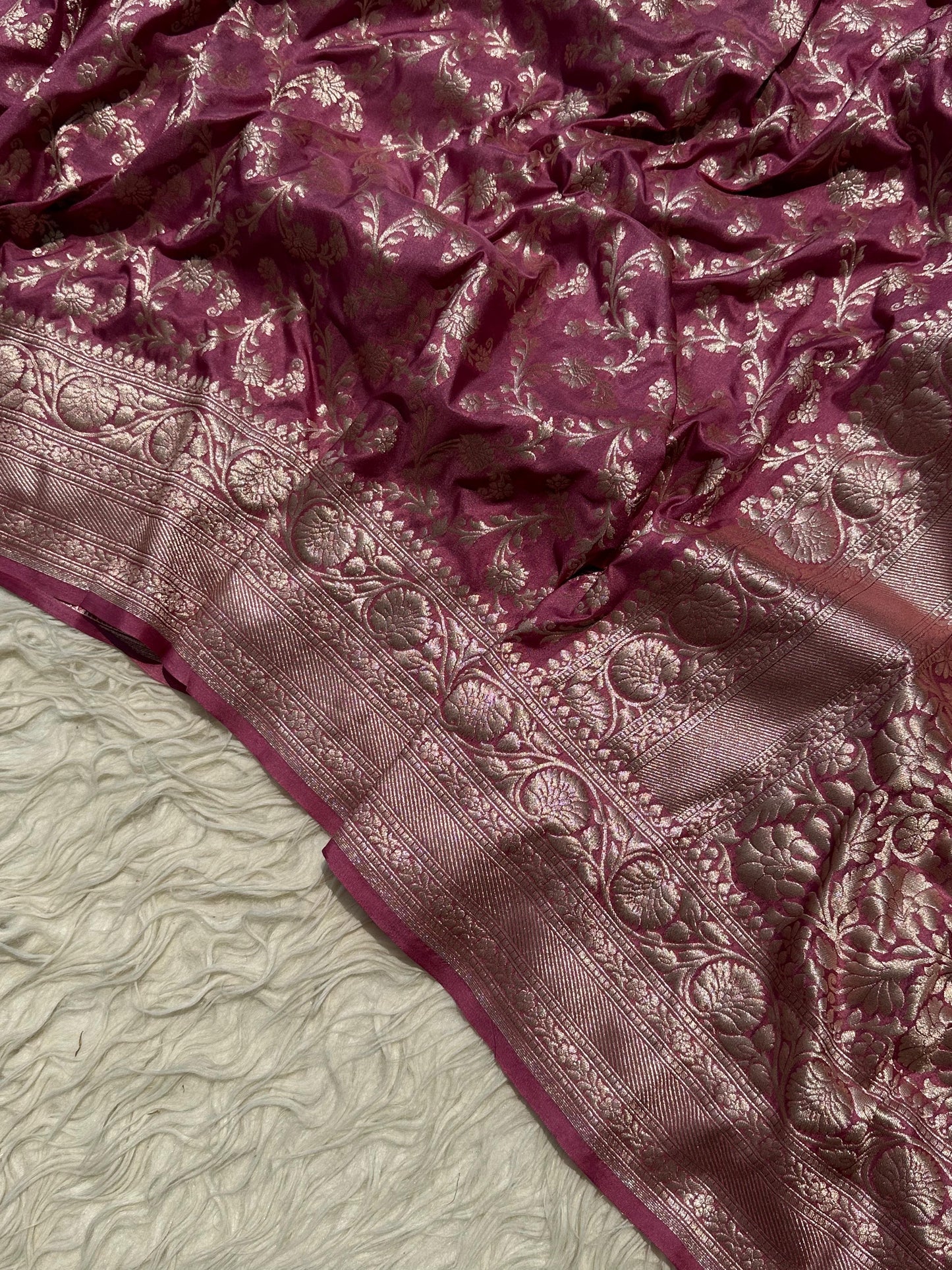 Banarasi katan Mashru silk saree