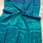 Pure mul tissue Raga saree with round sequins