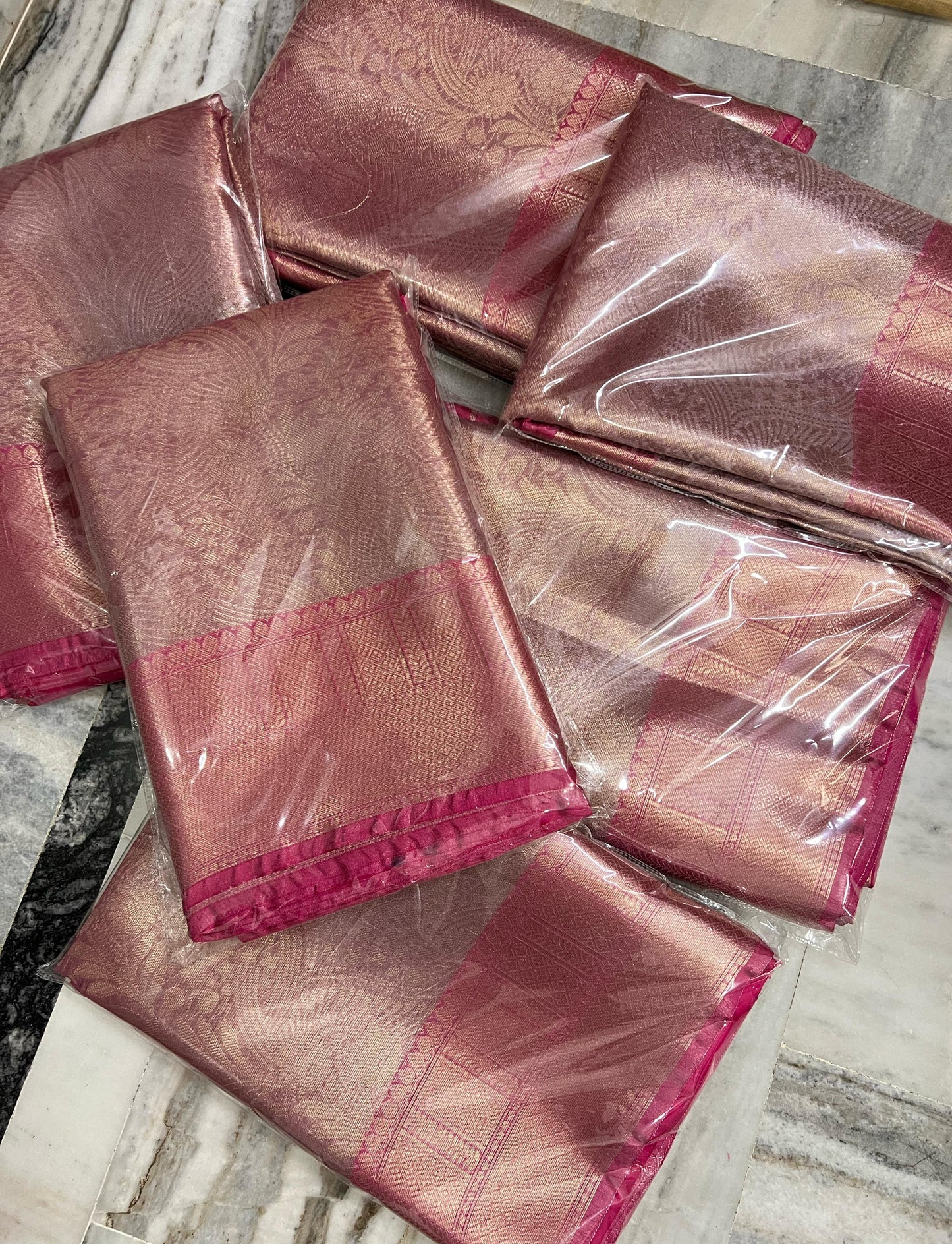 Semi banarasi tissue saree