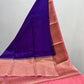 Semi Banarasi warm silk Contrast