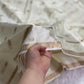 Beautiful soft viscous crepe silk - rose jacquard