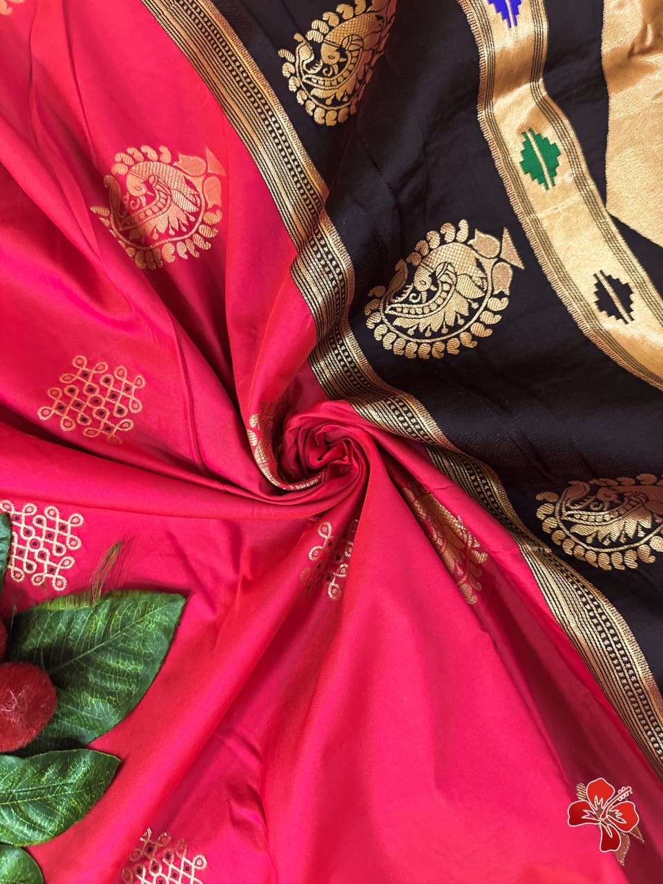 Soft semi silk saree - kolam