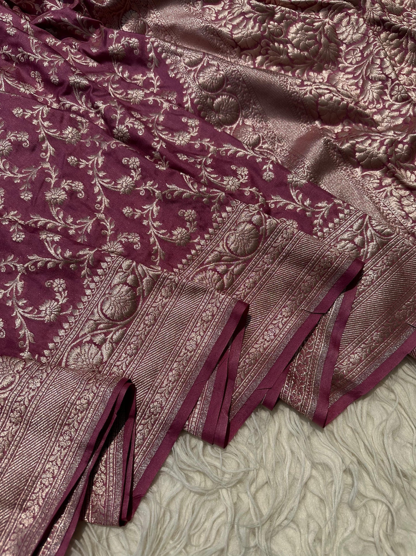 Banarasi katan Mashru silk saree