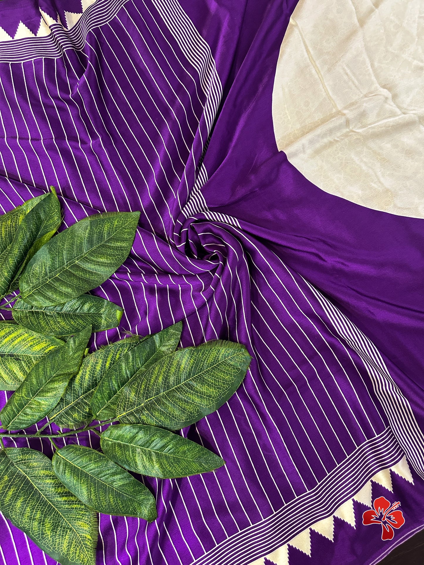 Semi gajji silk saree with running blouse