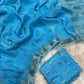 Soft viscous crepe silk saree