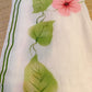Pure mul cotton handpainted saree - Morning Glory