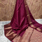 Soft Banarasi warm silk saree