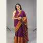 Aranya handwoven big border Narayanpet cotton sarees