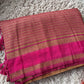 Beautiful khaddi georgette saree with intricate weavings!