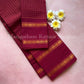 Premium pure sungudi cotton saree with checks and double rudraksham border