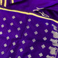 Beautiful semi satin silk saree with pichwai weavings