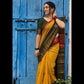 Premium zari kattam sungudi cotton saree with ganga jamuna border
