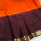 Beautiful soft viscous georgette shaded saree