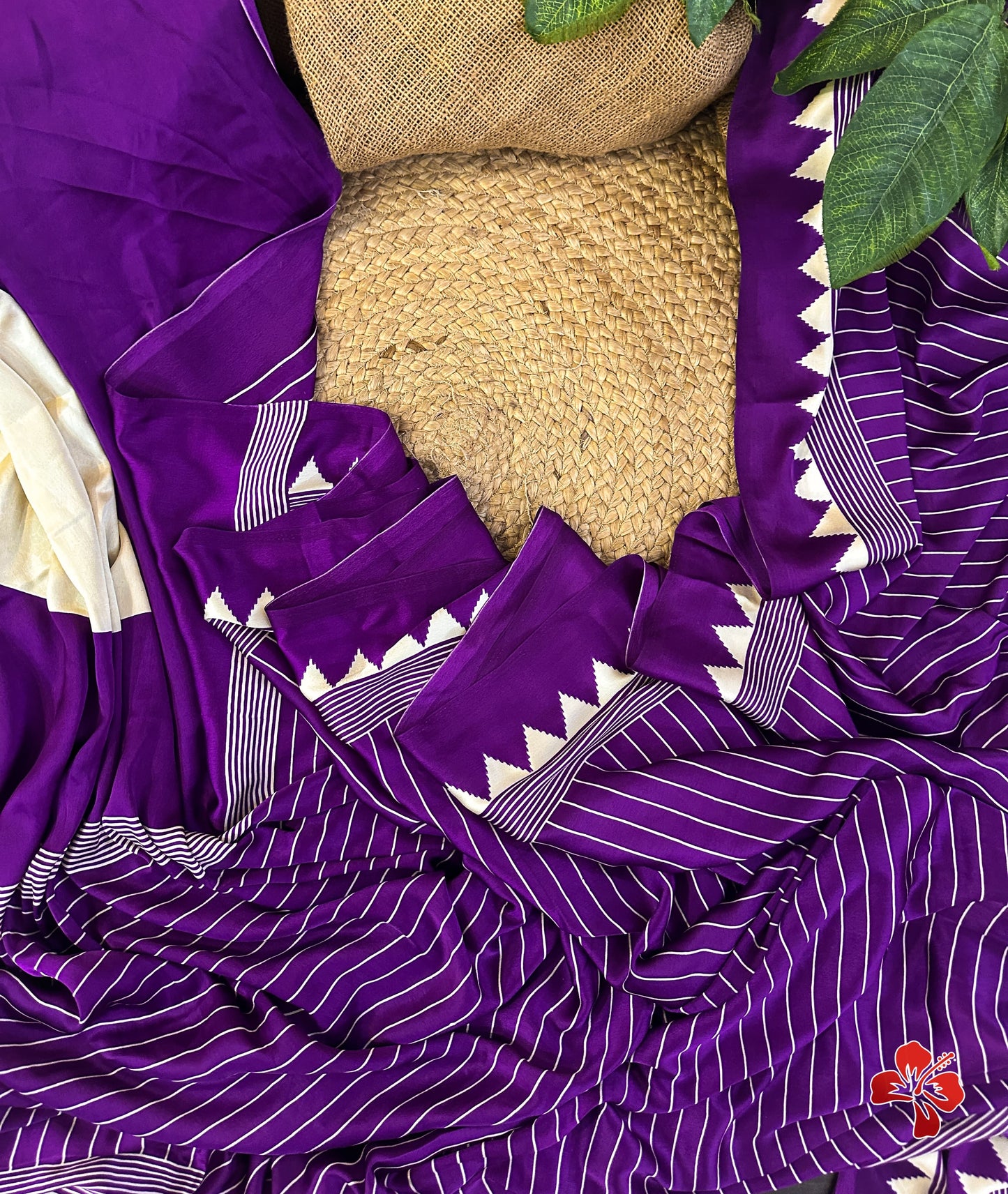 Semi gajji silk saree with running blouse