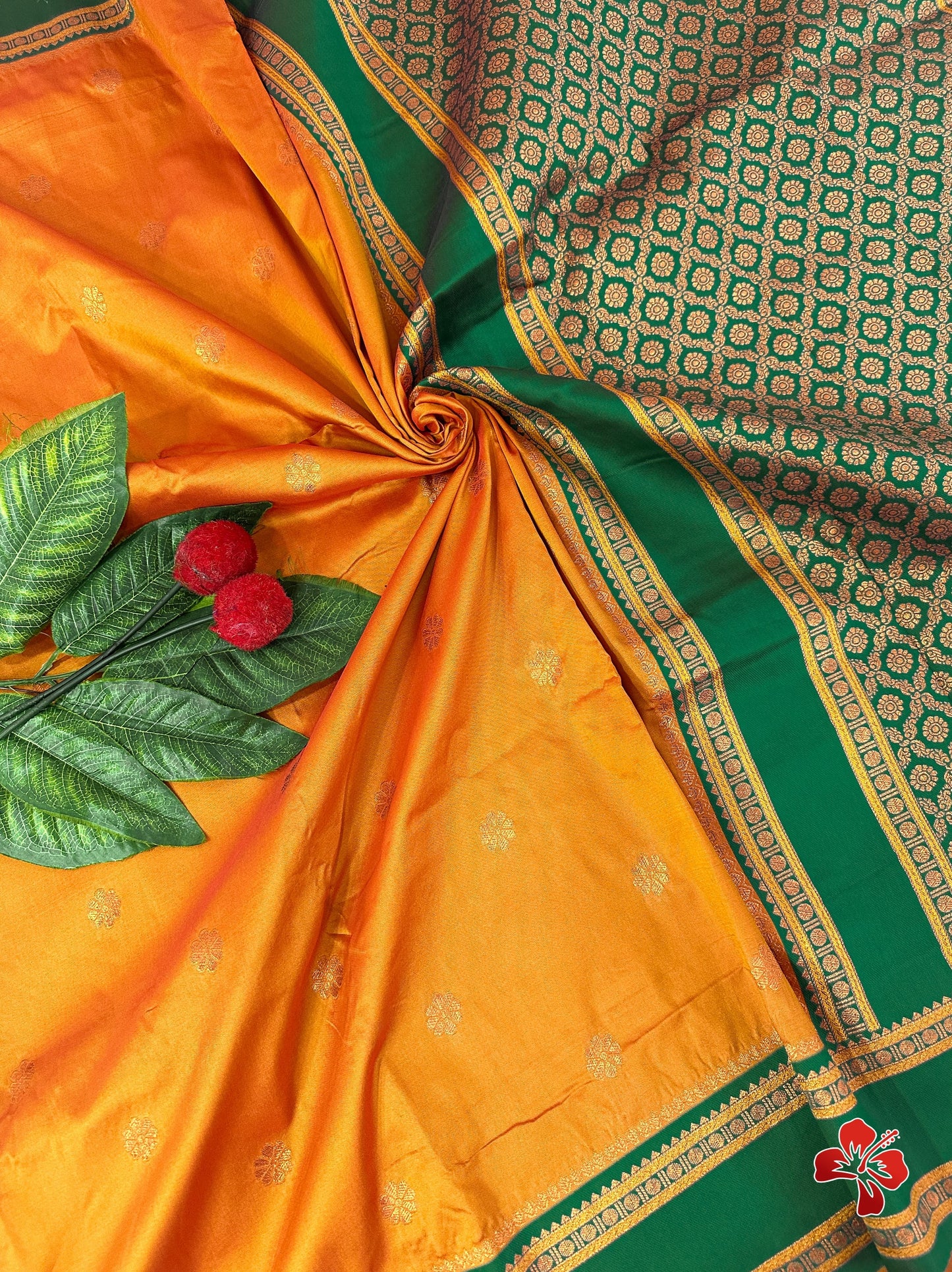 Premium kanchi semi silk saree