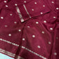Beautiful soft viscous crepe silk - rose jacquard
