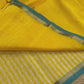 Pure Maheshwari handloom butti checks saree - Yellow
(Pre-booking 30 days)