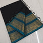 Premium pure kanchi cotton saree with beautiful double border